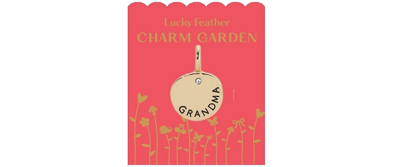 Lucky Feather Charm Garden - Gold