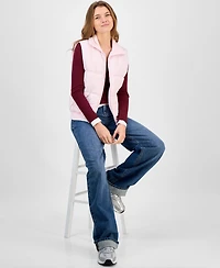 Madden Girl Women's Ribbed-Trim Puffer Vest