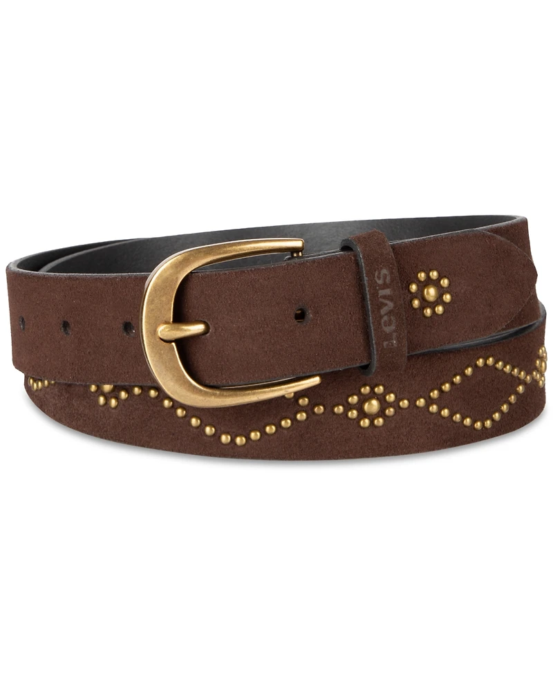 Levi's Western Studded Suede Casual Belt
