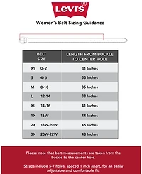 Levi's Stitched Edge Casual Belt