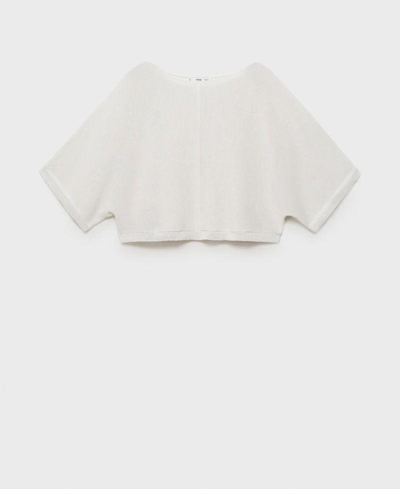 Mango Women's Oversized Fine-Knit Sweater