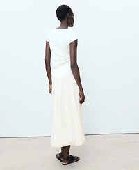 Mango Women's Long Balloon Skirt