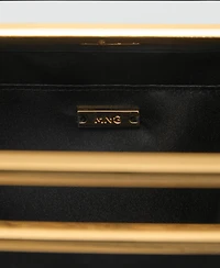 Mango Women's Metal Handle Handbag