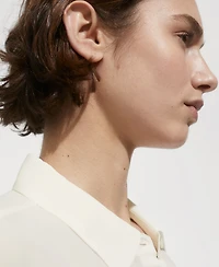 Mango Women's Short Sleeve Shirt