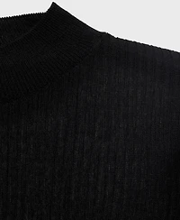 Mango Women's Knitted Cropped Sweater