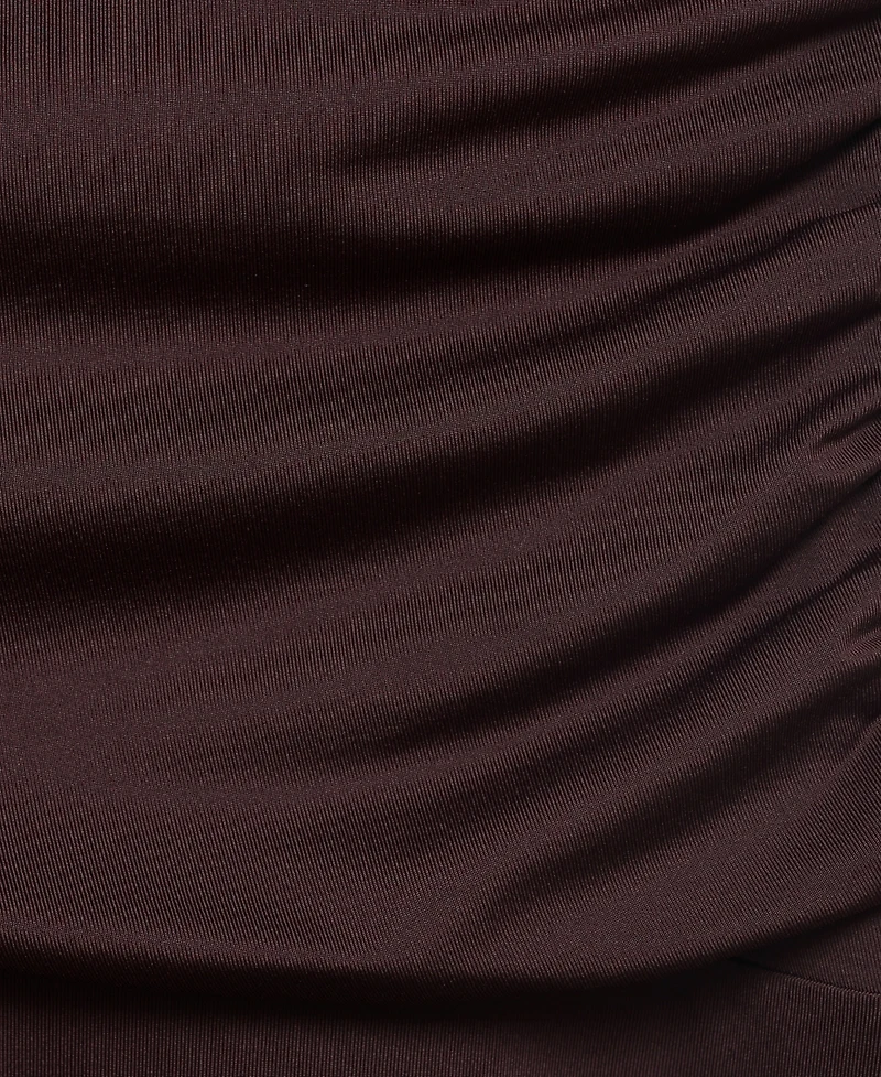 Mango Women's Draped Midi Skirt