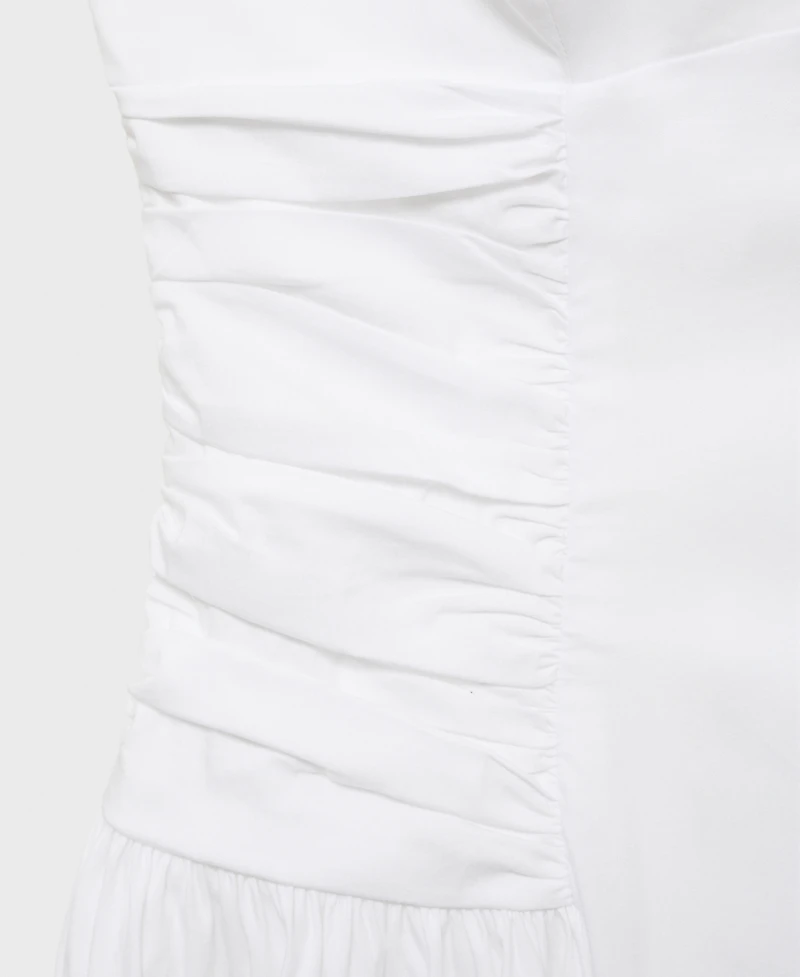 Mango Women's Strapless Midi Dress