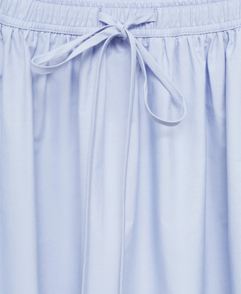 Mango Women's Flared Cotton Skirt