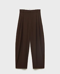 Mango Women's Pleat Detail Pants