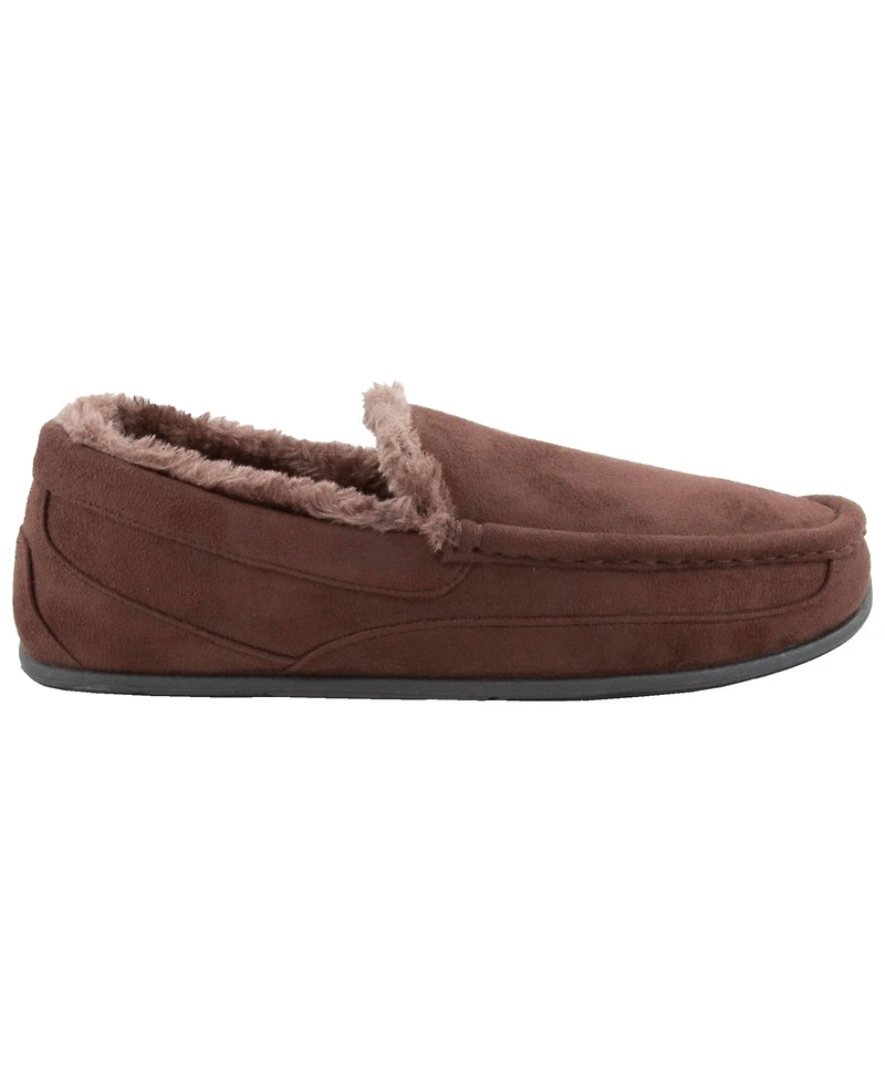 Deer Stags Men's Comfort Moccasin Slippers