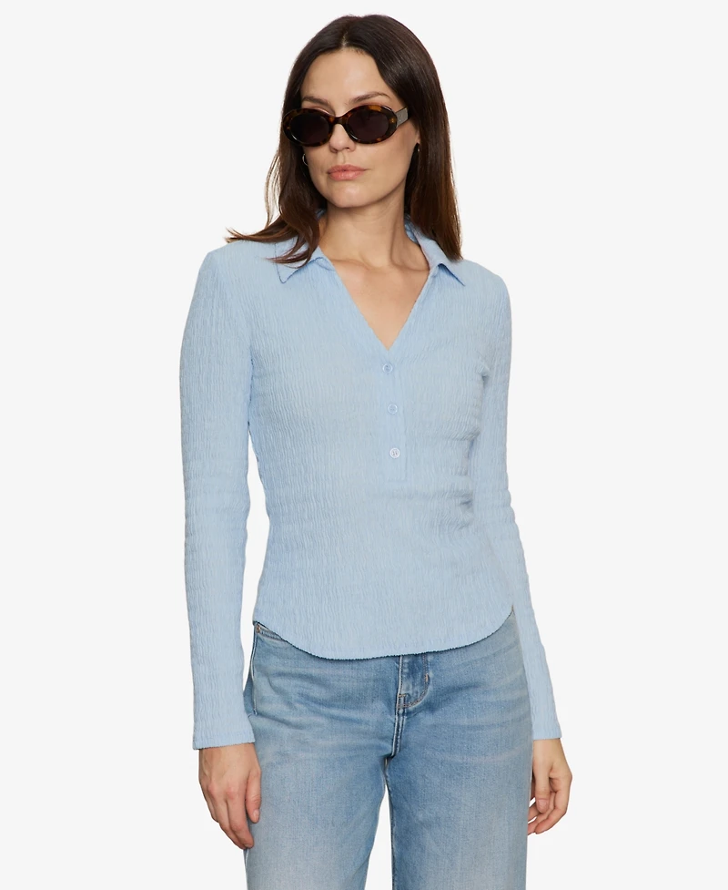 Sanctuary Women's Long Sleeve Textured Top