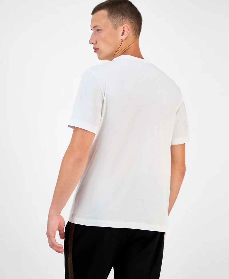 Hugo Boss Men's Dulivio Short Sleeve Crewneck Graphic T-Shirt