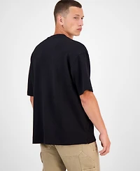 Hugo By Boss Men's Nuwaffle Cotton T-Shirt