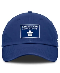 Fanatics Men's Blue Toronto Maple Leaf's Authentic Pro Prime Adjustable Hat