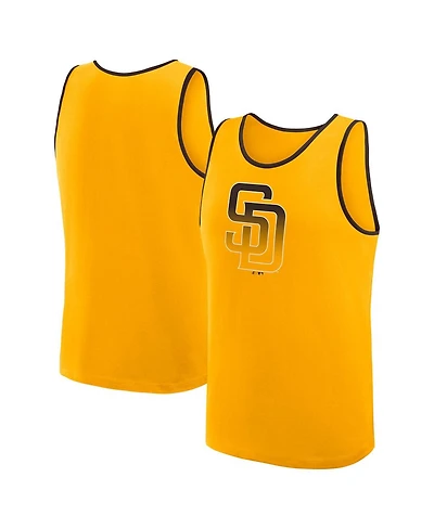 Logo Athletic Men's Gold San Diego Padres Unmatched Success Tank Top