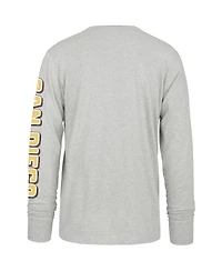 47 Brand Men's Gray San Diego Padres Fair Ball Franklin Long Sleeve T-Shirt