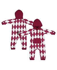 Colosseum Baby Boys and Girls Garnet Florida State Seminoles the Dealio Hoodie Romper