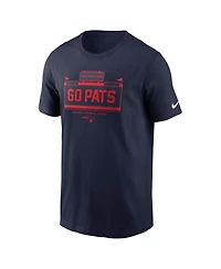 Nike Men's Navy New England Patriots Primetime Local Essential T-Shirt