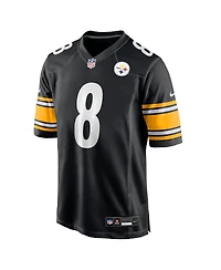 Nike Men's Aaron Rodgers Black Pittsburgh Steelers Game Jersey