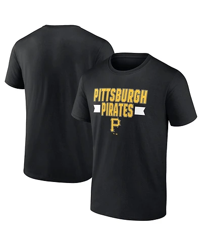 Fanatics Men's Black Pittsburgh Pirates Close Victory T-Shirt