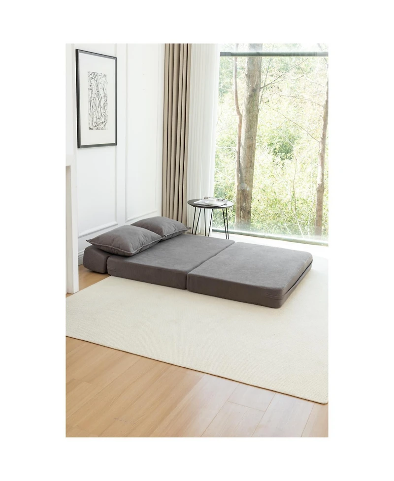 Streamdale Furniture Foldable Sofa Bed Sleeper Chair Twin