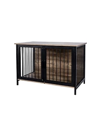 Streamdale Furniture Wooden Dog Crate Furniture - Large/Medium