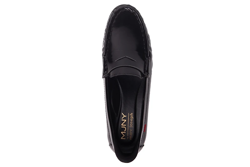 Marc Joseph New York Womens Newbury Street Hands-Free Slip On Technology Penny Loafers