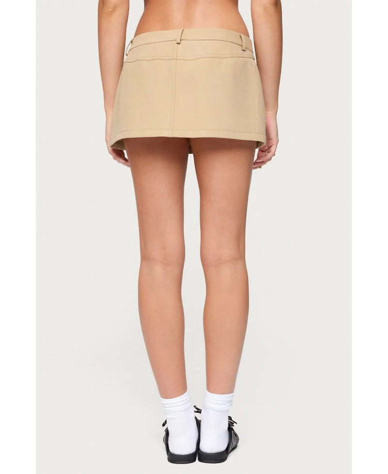 Edikted Women's Madalene Tailored Mini Skort