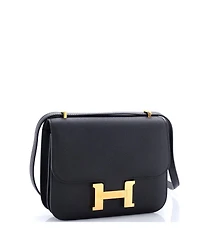 Pre-Owned Hermes 18 Constance Nm Bag Epsom