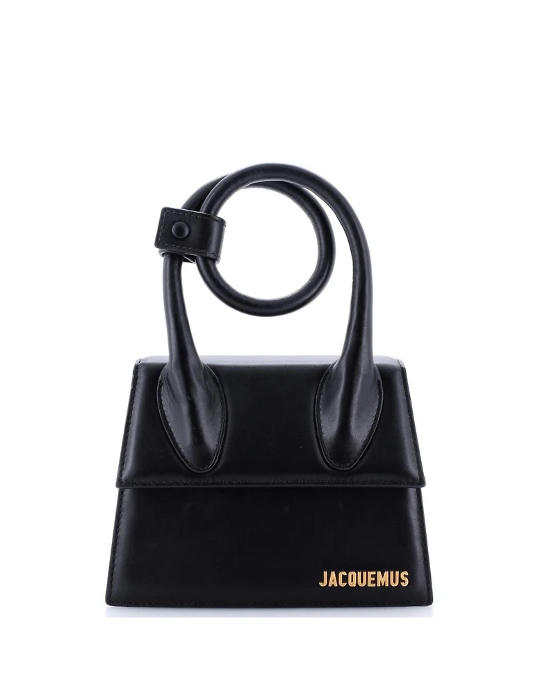 Pre-Owned Jacquemus Le Chiquito Noeud Bag Leather