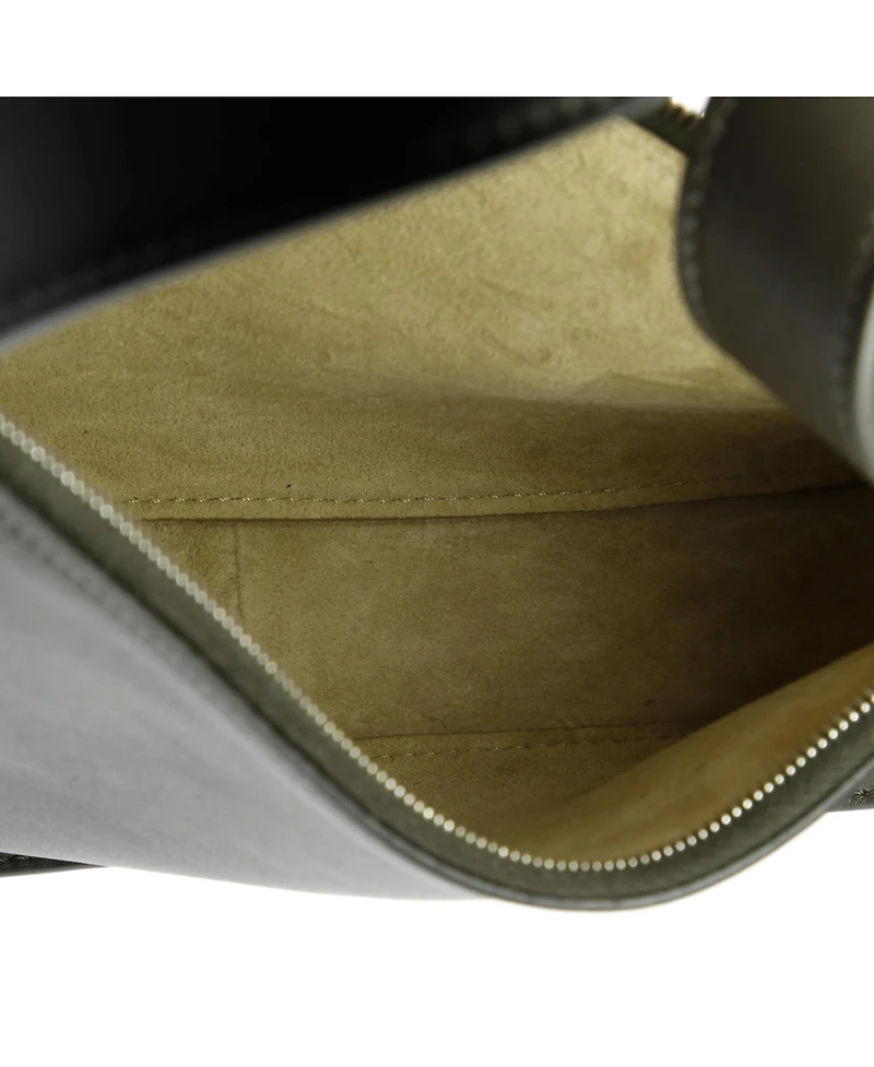Pre-Owned The Row Half Moon Shoulder Bag Leather