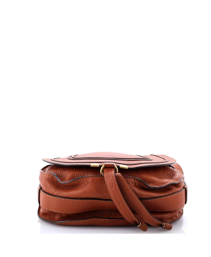 Pre-Owned Chloe Medium Marcie Saddle Bag Leather