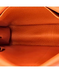 Pre-Owned Hermes 25 Halzan Bag Clemence
