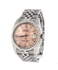Pre-Owned Rolex Oyster Perpetual Datejust Automatic Watch in Stainless Steel and White Gold 36mm