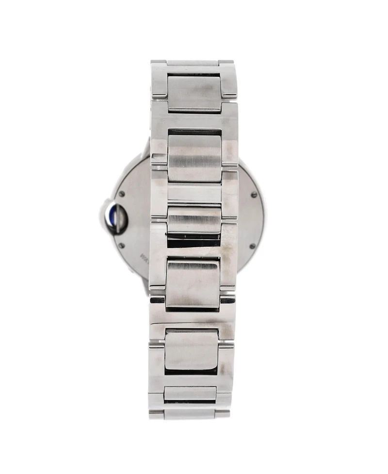 Pre-Owned Cartier Ballon Bleu de Cartier Moonphase Automatic Watch in Stainless Steel 37mm