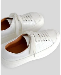 Belle & Bloom Just A Dream Croc Leather Sneaker