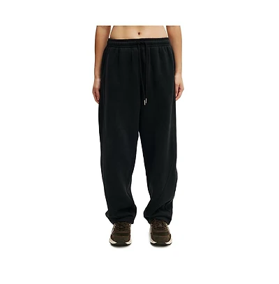 Cotton On Women's Active Plush Essential Barrel Sweatpant