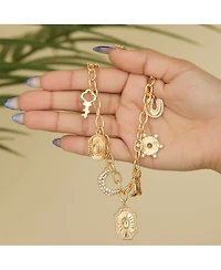 Jessica Simpson Starburst Charm Necklace