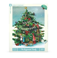 New York Puzzle Company The Peppermint Family 1000 Piece Puzzle