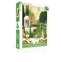 New York Puzzle Company Fainting in the Botanical Garden 1000 Piece Puzzle