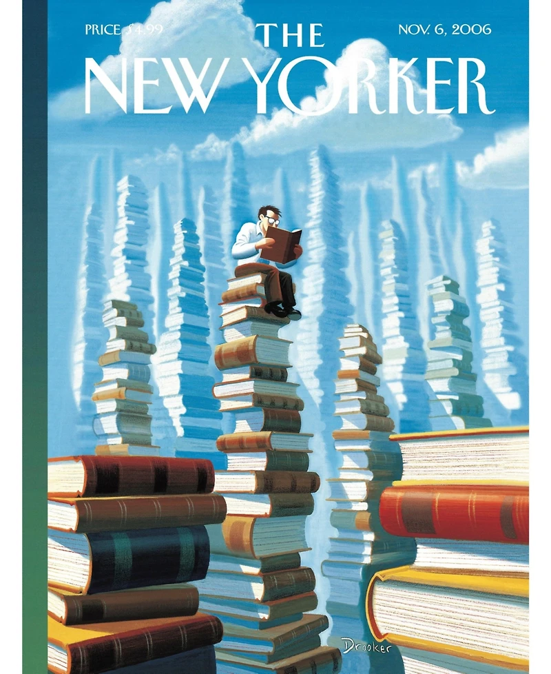 New York Puzzle Company Bookopolis 1000 Piece Puzzle
