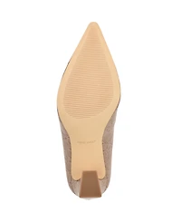 Nine West Women's Tamant Tapered Block Heel Pumps