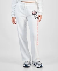 Disney Juniors' Minnie Drawstring Plush Joggers