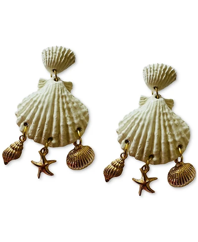 Swanky Designs Alayna Mini Shell Earrings