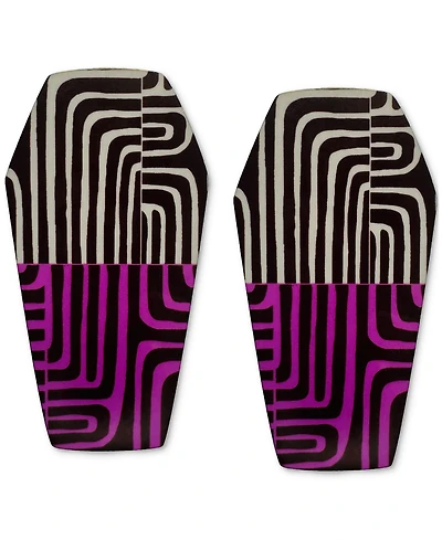 Swanky Designs Geometric Gemma Stud Earrings
