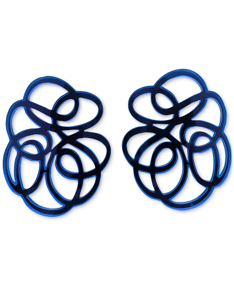 Swanky Designs Tatiana Mini Stud Curvy Earrings