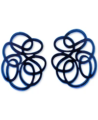 Swanky Designs Tatiana Mini Stud Curvy Earrings