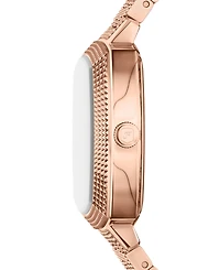 Fossil Unisex Nick Jonas x Machine Luxe Marble Rose Gold-Tone Stainless Steel Watch, 37mm