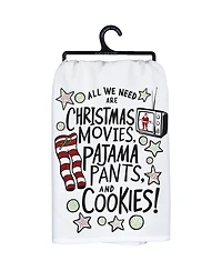 Primitives by Kathy Christmas Movies Pajama Pants Kitchen Towel