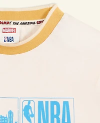 Macy's Marvel X Nba Kids Spidey Swings Spider-Man T-Shirt, Exclusive